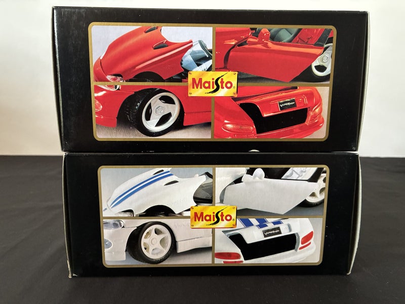 TWO Dodge Viper RT/10 models by Maisto $50 NO RESERVE Carousel 9