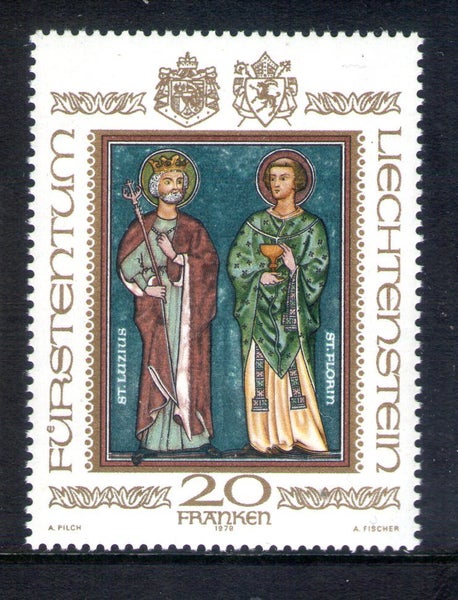 Liechtenstein - 1979 Patron Saints Set (1) - UHM - 731 Carousel 1