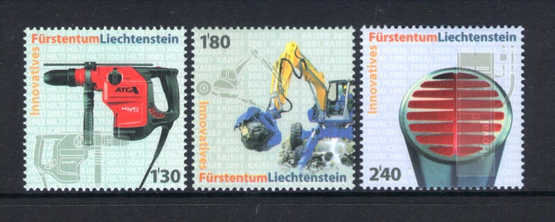 Liechtenstein - 2007 Technical Innovations Set (3) - UHM - 1451/3 Carousel 1