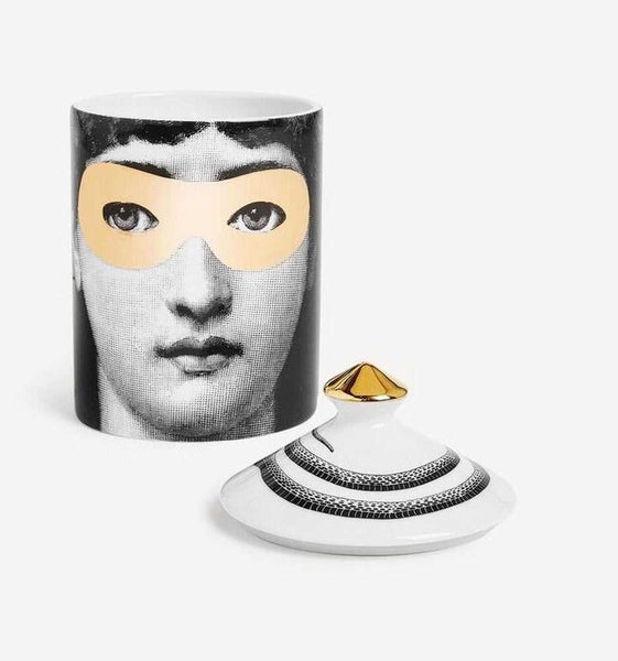 Fornasetti Mascherina Face Forbidden Fruit Candle Small 310g Carousel 3