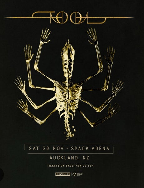 Tool, Saturday 22nd November, Auckland. GA - Standing x264391844521730111