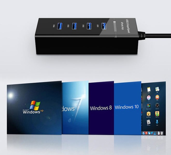Type C to USB3.0 4 PORTS HUB Carousel 7