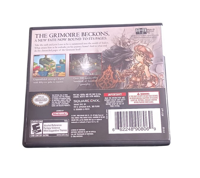 Final Fantasy Tactics A2 Grimoire of the rift Nintendo DS Carousel 4
