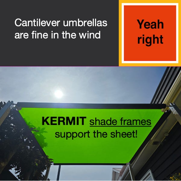 Let's be honest here ...... Shade Sails kinda Suck!64393134575745110