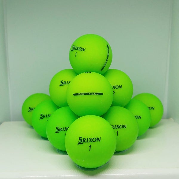 12 Srixon Softfeel GREEN MATTE A+/A Grade Carousel 1