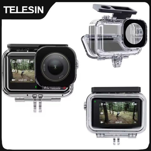 Telesin 45M Waterproof Diving Case for DJI OSMO Action 3 / 4 / 5Pro Carousel 1
