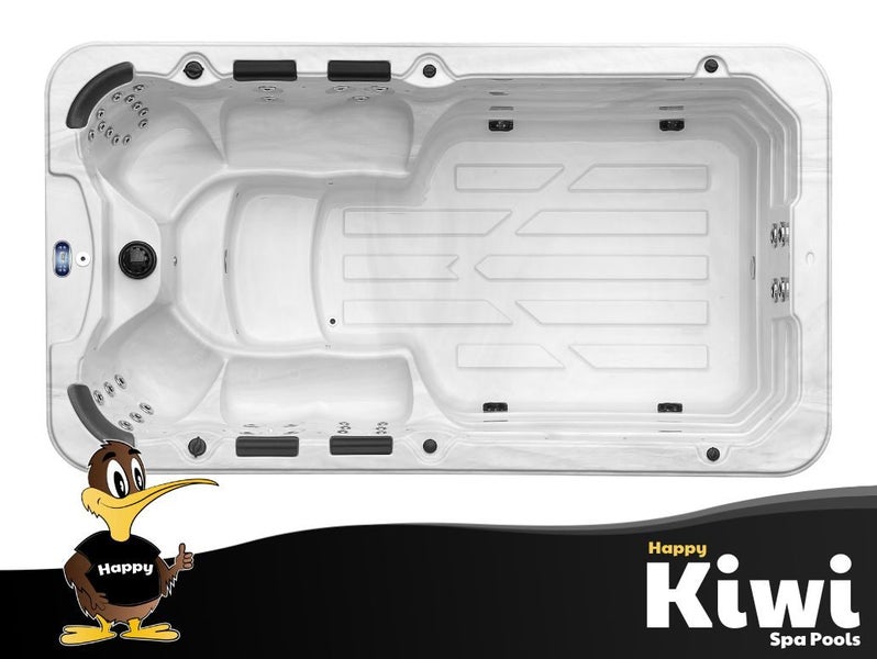 Alpine White Marble Kiwi Cool Swim Pool - 4 meters - IN STOCK Carousel 1