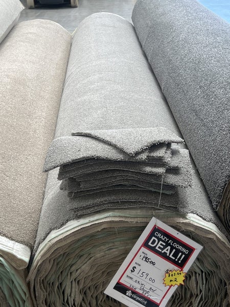 Feltex Okiwi Bay Stone 55 oz with free 10mm underlay Carousel 1