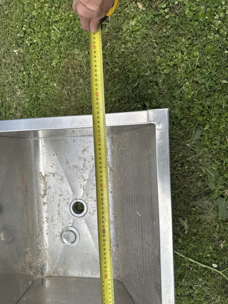 Stainless Steel sink laundry tub fish cleaning Carousel 2