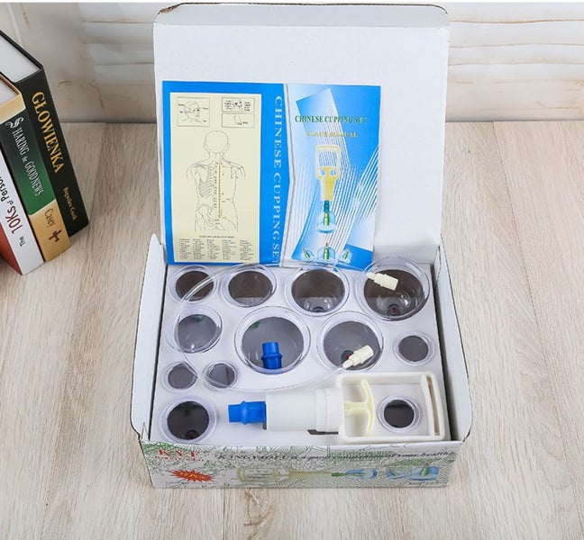 Chinese Cupping Therapy Set 12 Cups #EG223 Carousel 2