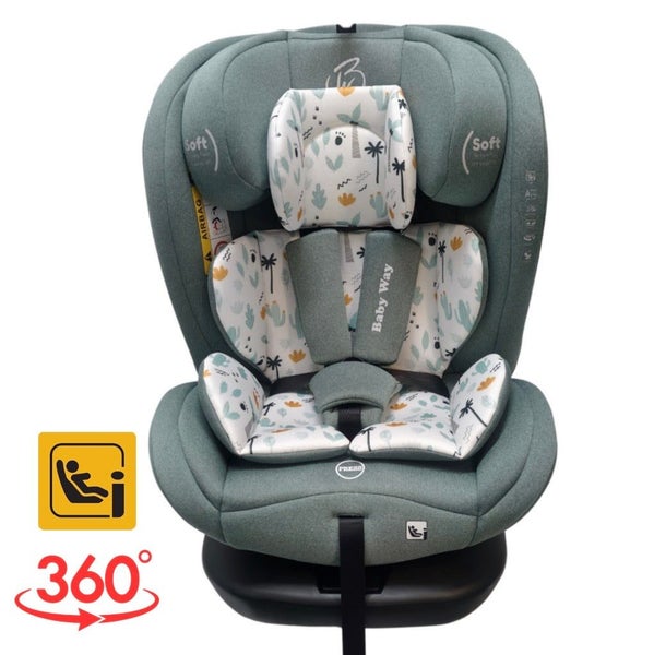 All-Rider Eden i-Size 360 Rotating and Convertible Car Seat with ISOFIX and T... Carousel 1