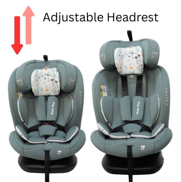 All-Rider Eden i-Size 360 Rotating and Convertible Car Seat with ISOFIX and T... Carousel 2