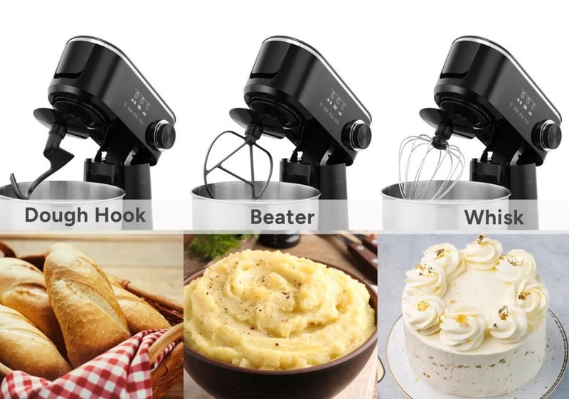 Kogan 5L Stand Mixer (Black) Carousel 5