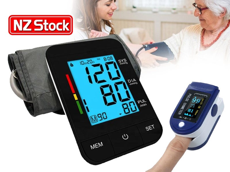 New Blood Pressure Monitor and Oximeter on Afterpay (Auckland Clearance) Carousel 1