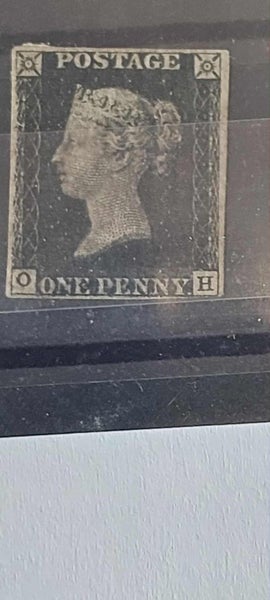 1840 Penny Black Mint Stamp Cat £12,500 Carousel 9