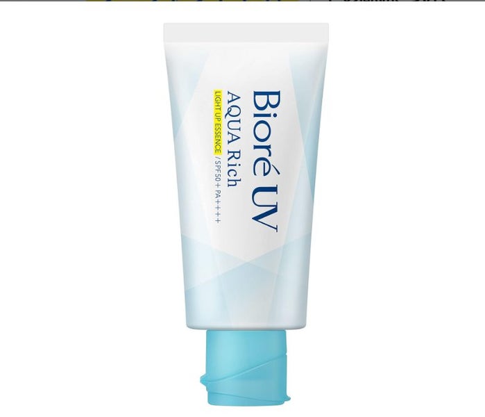 Biore UV Sunblock AQUA Rich Light-Up Essence Cream 70g SPF50+ Carousel 5