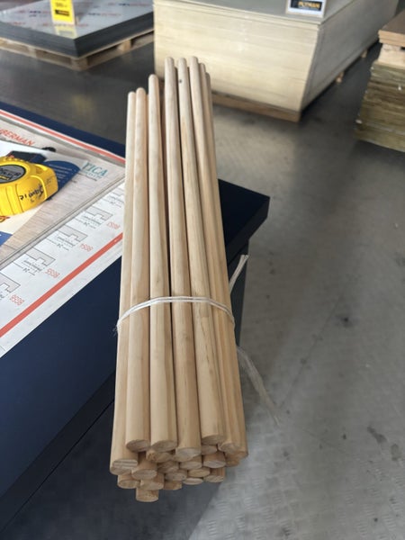 16mm Pine Dowel 600mm long 24pc Pack Carousel 2