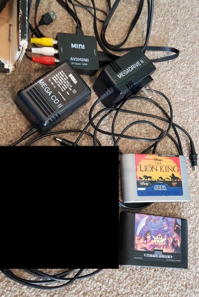 Sega Megadrive 2 and Mega CD 2 package Carousel 9