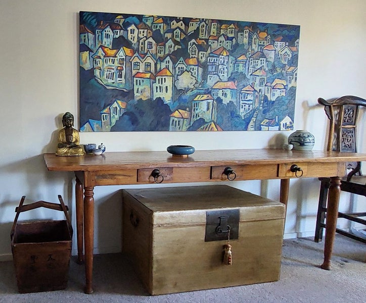 STUNNING PAINTING - MT. VICTORIA, ORIENTAL BAY by RAYMOND C. JENNINGS Carousel 2