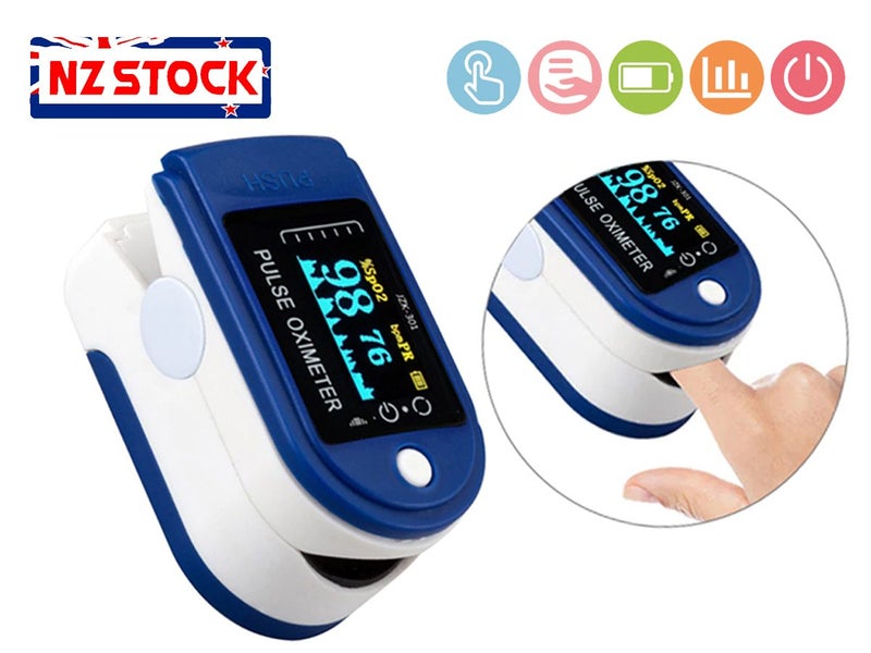 Oximeter Blood Oxygen Monitor (Auckland Clearance) Carousel 1
