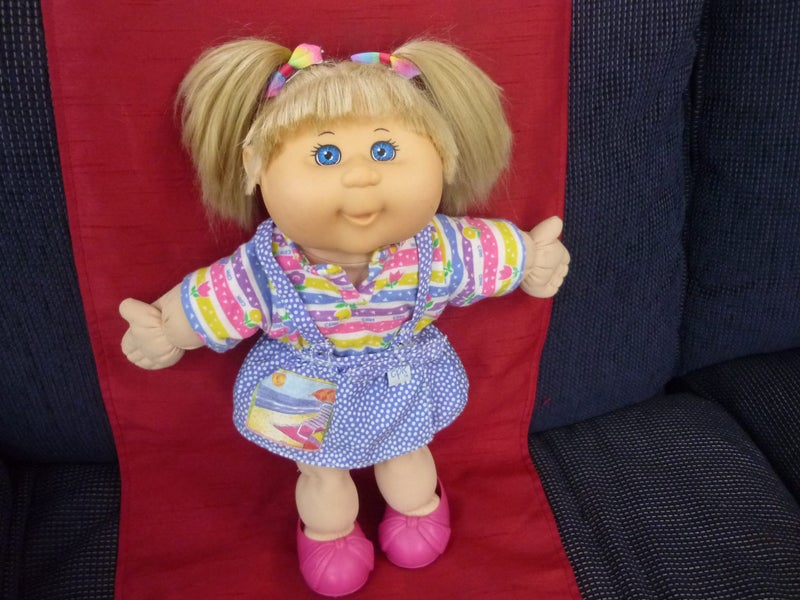Cute Cabbage Patch doll with genuine Cabbage Patch clothes and shoes Carousel 1