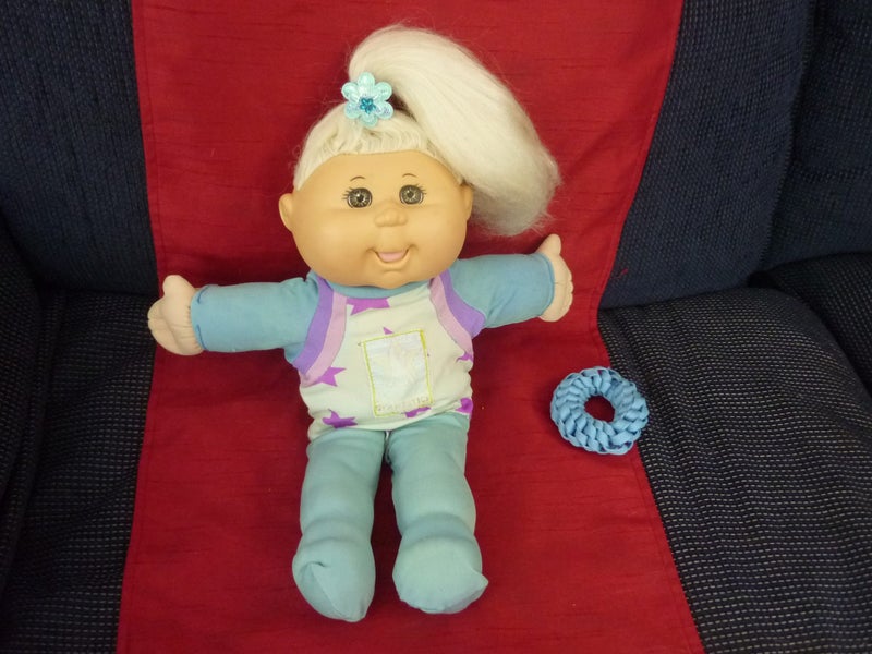 cute Cabbage Patch doll with genuine Cabbage Patch clothes Carousel 1