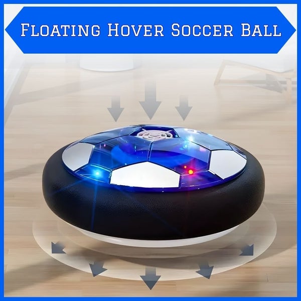 USB Rechargeable Floating Hover Soccer Ball Toy with Colorful LED Lights Carousel 2