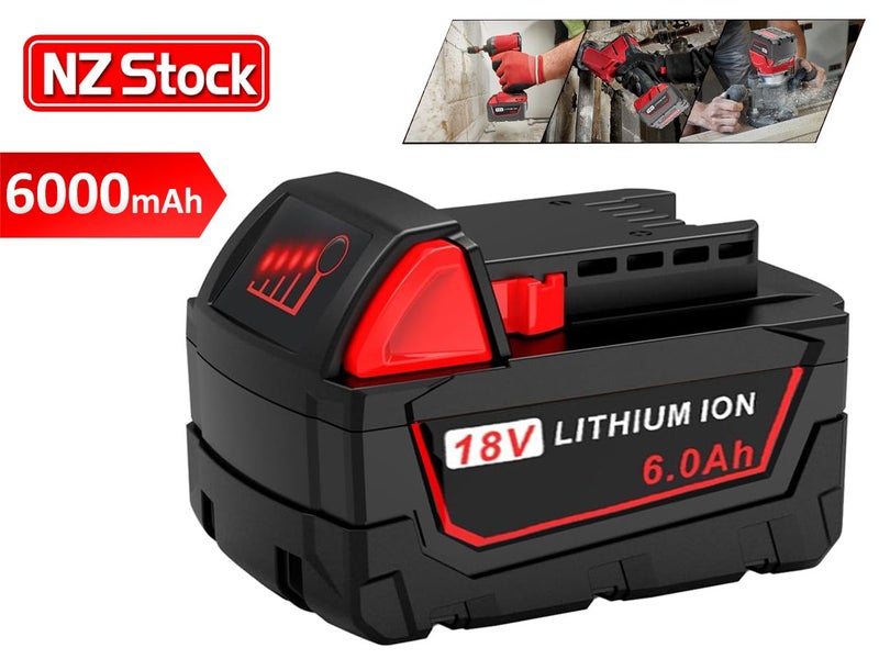 Milwaukee Battery M18 6.0Ah (Auckland Clearance) Carousel 1