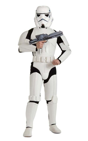 STAR WARS DELUXE LICENSED STORM TROOPER MENS COSTUME multiple sizes available Carousel 1