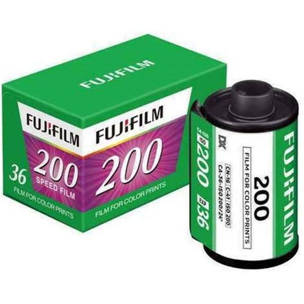 Fujifilm 200 Color Negative Film (35mm Roll Film, 36 Exposures) 3-Pack Carousel 2