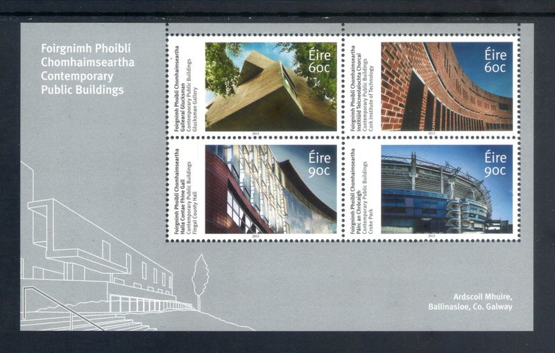 Ireland - 2013 Public Buildings Miniature Sheet - UHM - MS2196 Carousel 1
