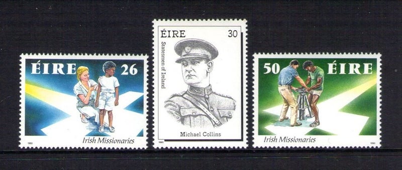 Ireland - 1990 Anniversaries (3) - UHM - 778/80 Carousel 1