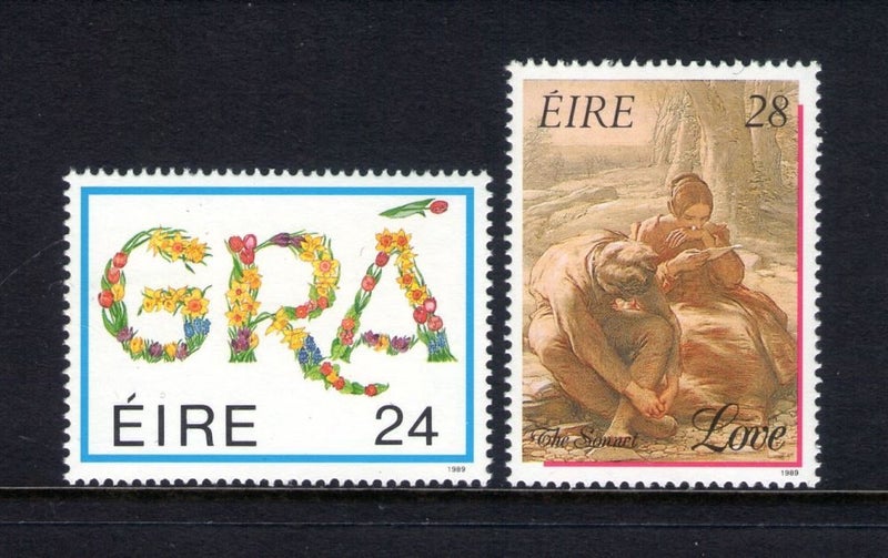 Ireland - 1989 Greetings Set (2) - UHM - 712/3 Carousel 1