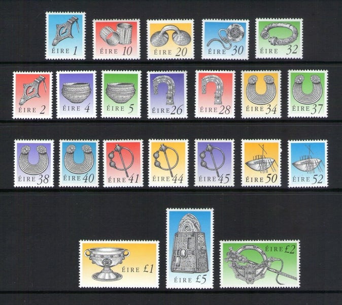 Ireland - 1990 Heritage Defs Set (22) - UHM 746/65 Carousel 1