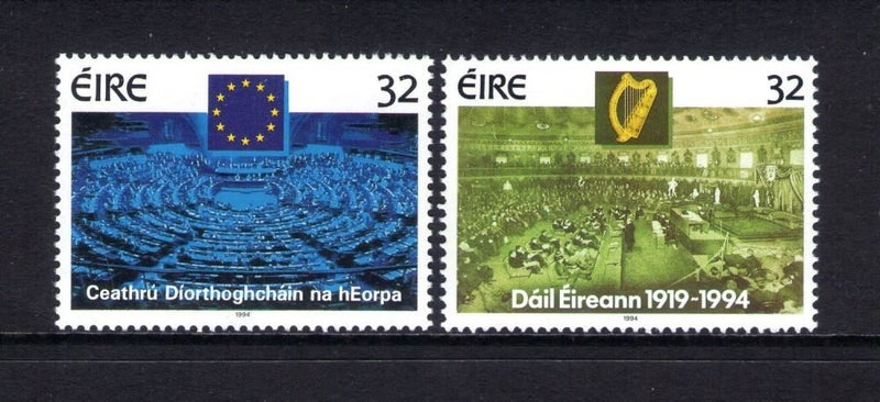 Ireland - 1994 Parliamentary Anniversary Set (2) - UHM - 908/9 Carousel 1