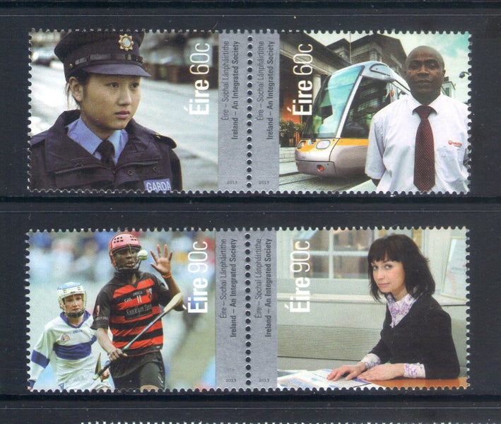 Ireland - 2013 Society Set (4) - UHM - 2187/90 Carousel 1