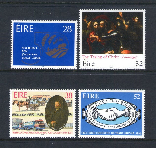 Ireland - 1994 Anniversaries and Events Set (4) - UHM - 901/4 Carousel 1