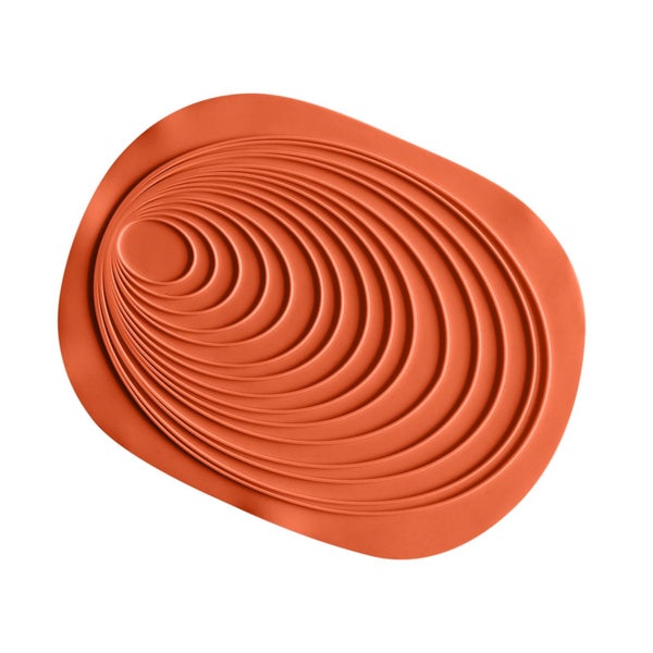 Thickened Gel Oval Table Mat - Heat Insulating, Anti-Slip Bowl Pad with Cup S Carousel 2