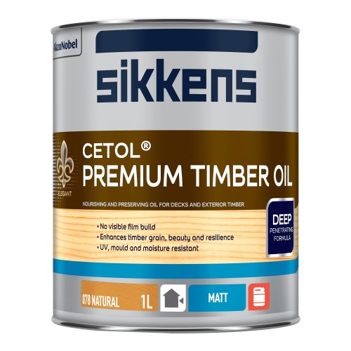 Sikkens Cetol Premium Timber Oil - Natural 1L Carousel 1