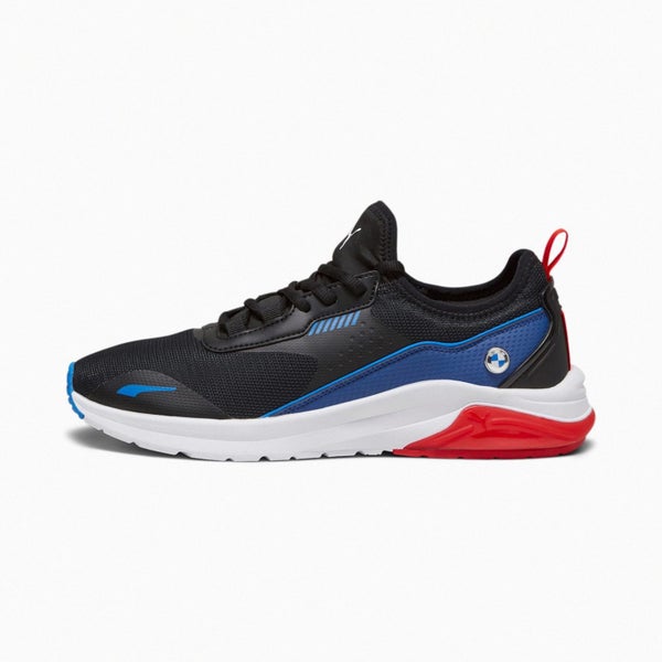Puma BMW MMS Electron E Pro Black Blue Men Road Running Shoes 307490-03 Carousel 2