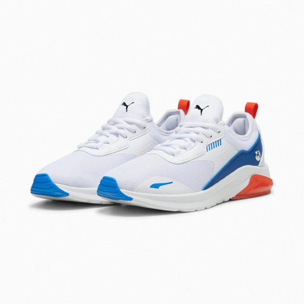 Puma x BMW MMS Electron E Pro White Blue Red Men Unisex Casual Shoes 307490-04 Carousel 16