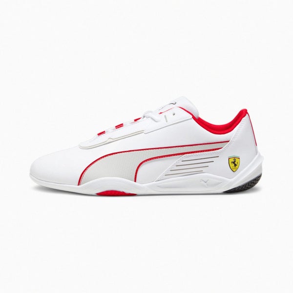 Puma Ferrari R-Cat Machina White Red Men Unisex Casual Lifestyle Shoes 307893-02 Carousel 2
