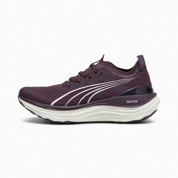 Puma ForeverRun Nitro Knit Wns Midnight Plum VApor Gray Women Running 379140-10 Carousel 2