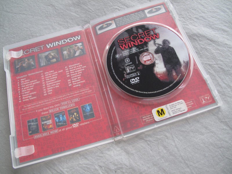 Secret Window (Johnny Depp) DVD :) Carousel 3