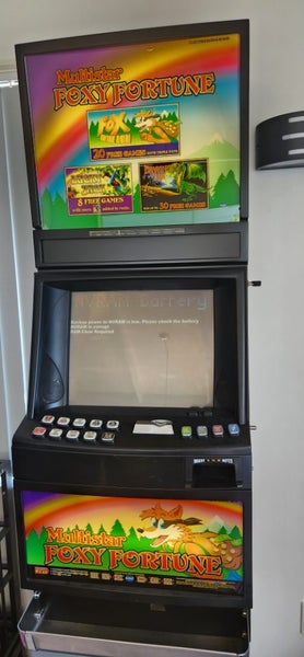 Pokie Machine with basic fault. Carousel 1