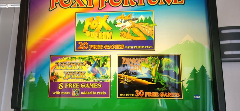 Pokie Machine with basic fault. Carousel 2