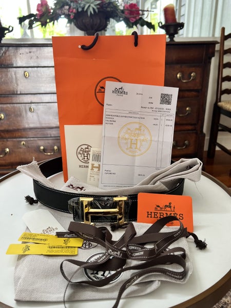 **Hermes Leather Belt, **brand new, never worn**>>>Price Drop For Christmas**64651927133953112