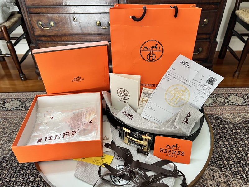 **Hermes Leather Belt, **brand new, never worn**>>>Price Drop For Christmas**64651927133953113