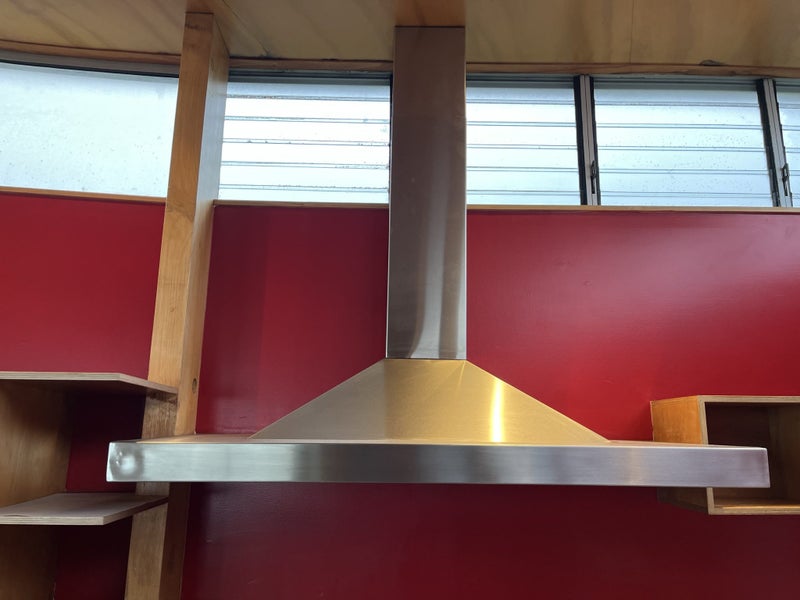 Large Ilve stainless steel rangehood and motor Carousel 1