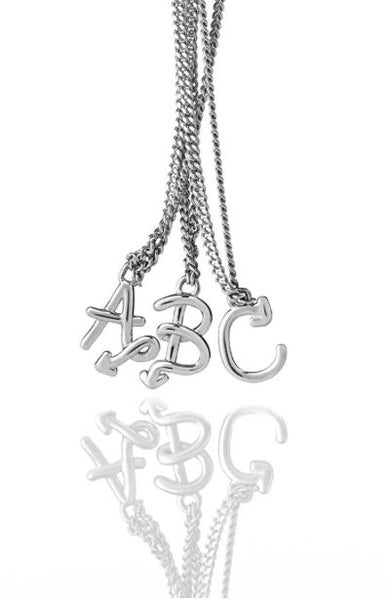 Karen Walker Letter "B" Pendant Carousel 1